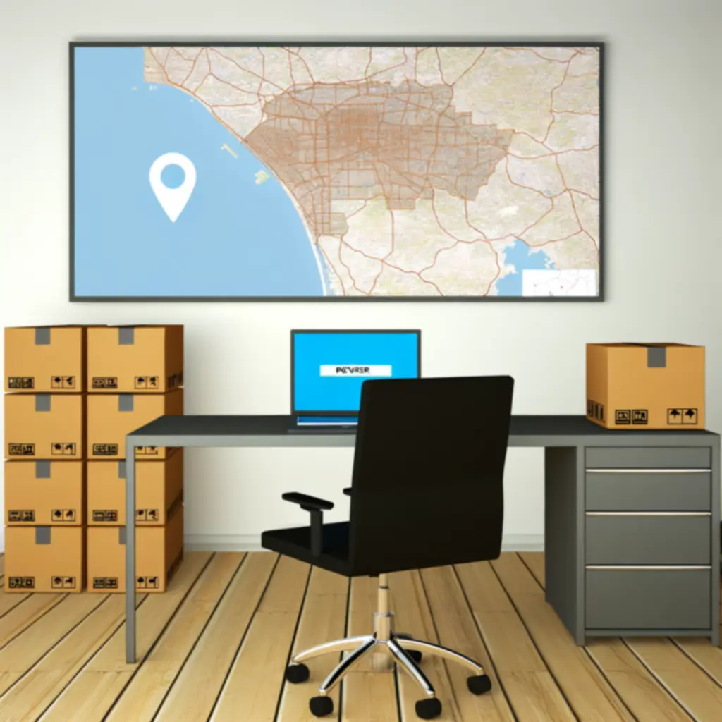 Geavanceerde logistiek illustratie